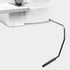 Sewing machine with a knee lift on a white background