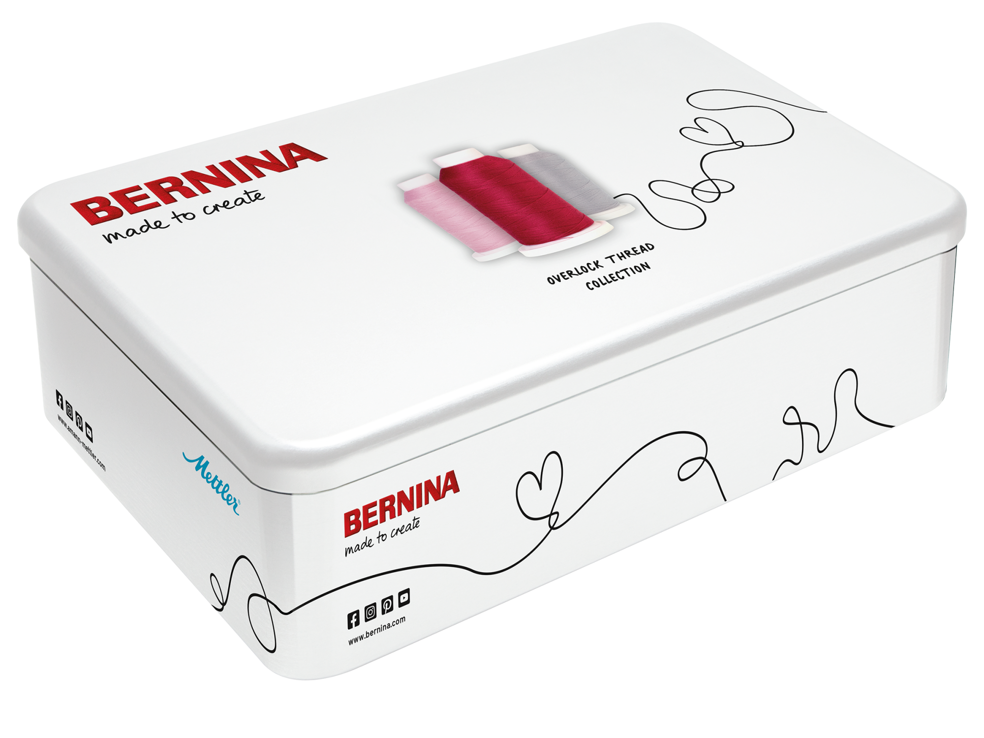 BERNINA OverLock Thread Collection by Mettler 36ct MT2227BOA-KIT