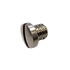 A small metallic cylindrical screw or fastener with a rounded, slightly tapered head, shown on a plain white background.