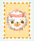 Fabric P&B Multi Hello New Beebee Bee My Baby Quilt Panel 6384-PA
