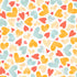 Fabric P&B White Hearts Bee My Baby by the Quarter Yard 6390-W
