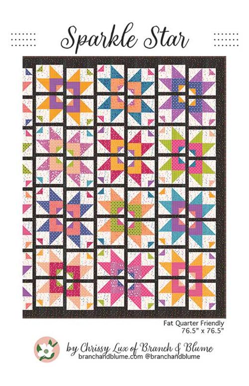 Branch & Blume Sparkle Star Maker's Delight Quilt Pattern BNB-2602