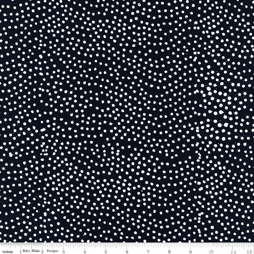 Fabric Riley Blake Raven Batiks Basics Mini Pops by the Quarter Yard BT22000-118