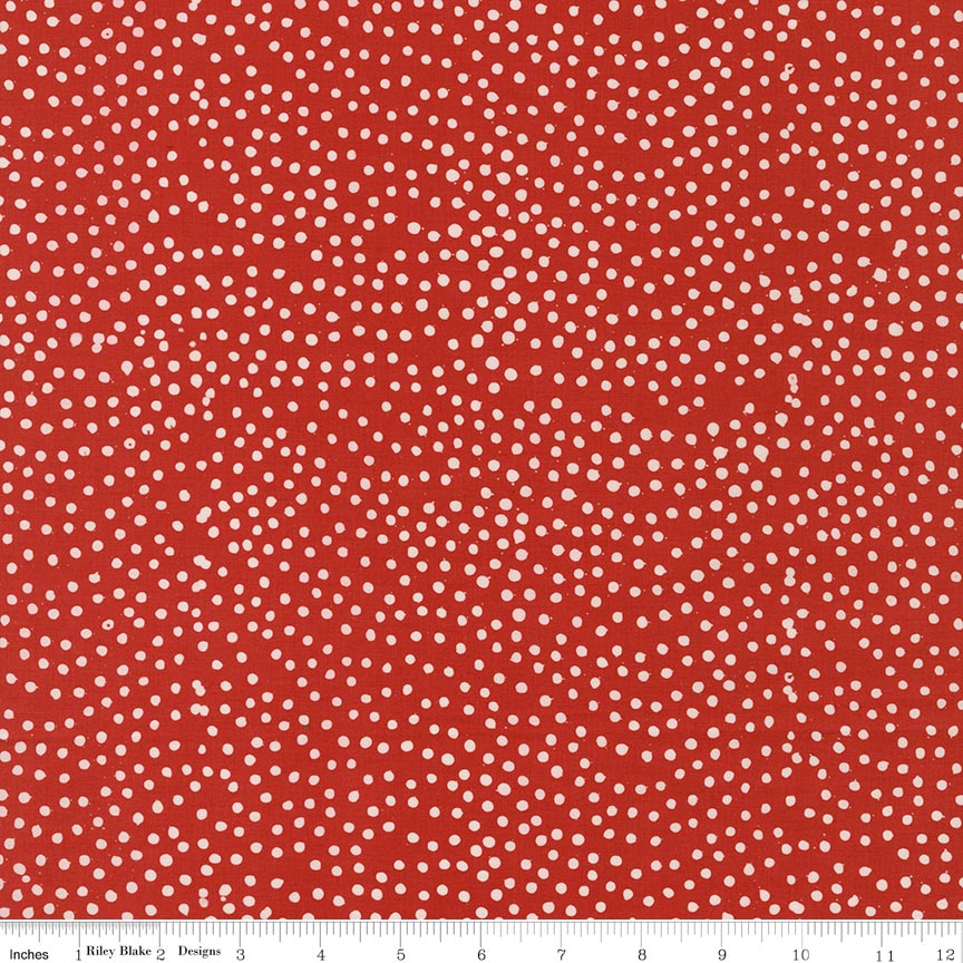 Fabric Riley Blake Crimson Batiks Basics Mini Pops by the Quarter Yard BT22000-214
