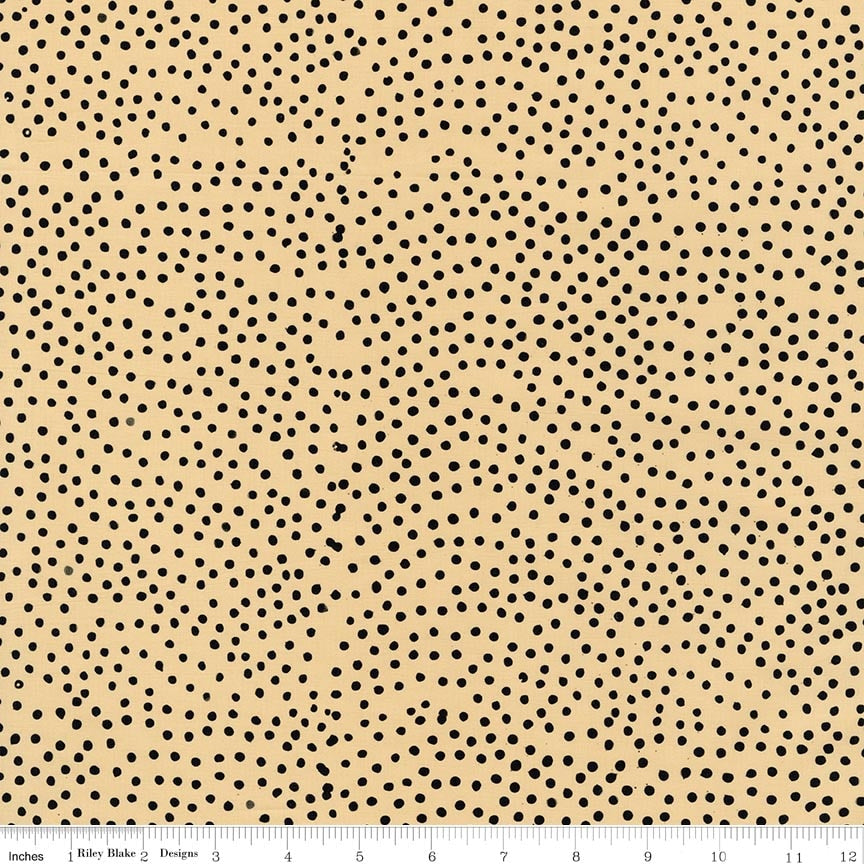 Fabric Riley Blake Milk Tea Batiks Basics Mini Pops by the Quarter Yard BT22000-522