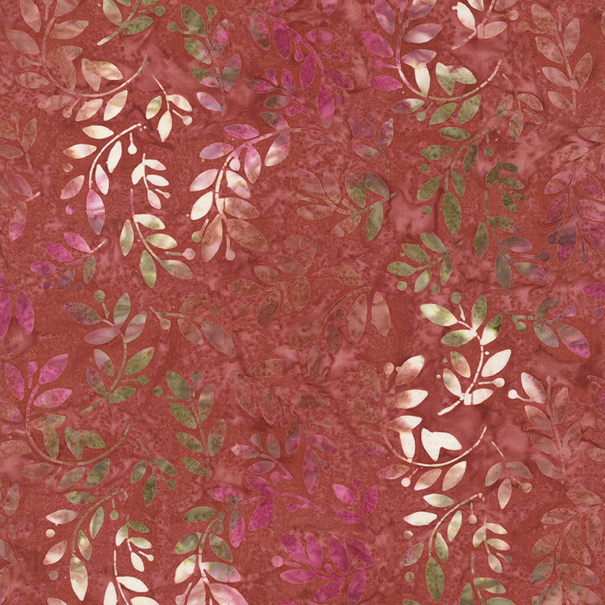 Fabric Riley Blake Red Fox Expressions Batiks Verdant Muse by the Quarter Yard BT23782-239