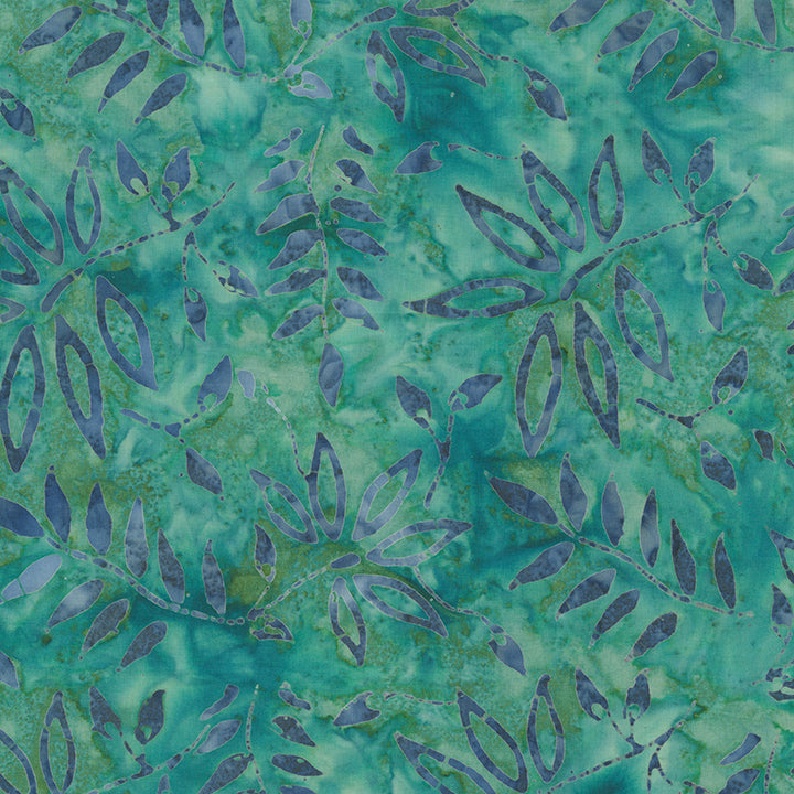 Fabric Riley Blake Hunter Expressions Batiks Everblue by the Quarter Yard BT23804-718