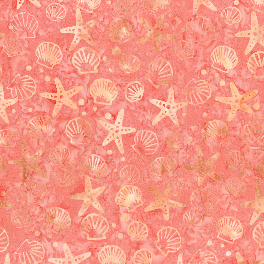 Fabric Riley Blake Poppy Quartz Expressions Batiks Sandy Beaches by the Quarter Yard BT23812-244