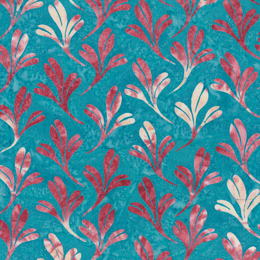 Fabric Riley Blake Lagoon Beach Expressions Batiks Damask Rose by the Quarter Yard BT23842-285