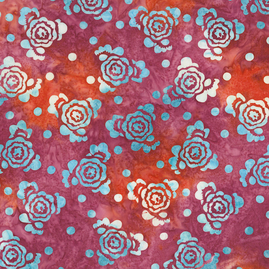 Fabric Riley Blake Sassy Damask Rose 108" Wide Back by the Quarter Yard BTWB23843-225