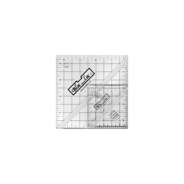 Bloc Loc Half Square Triangle Ruler Set #6 BLLHST-SET6