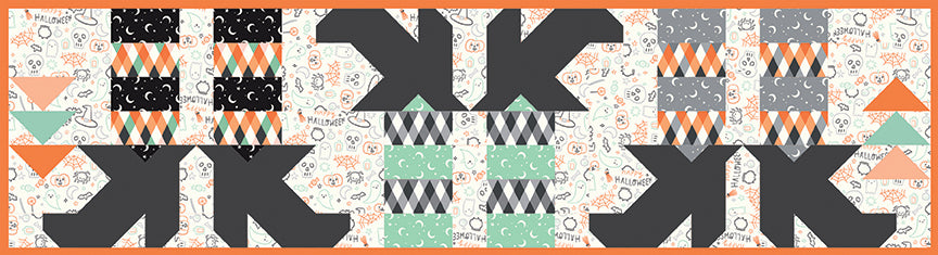 Block Party Quilt Co. Witches Feet Table Runner Pattern P275-WITCHESFEET
