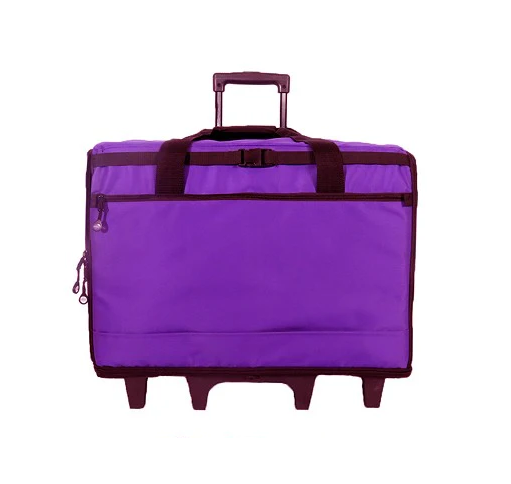 Bluefig 23" Wheeled Sewing Machine Carrier TB23 Purple