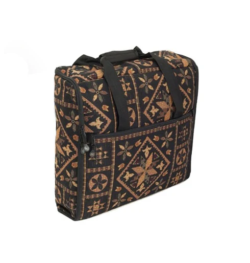 Bluefig Designer Series 23" Embroidery Arm Bag DSB23 Black Quilt'n Tapestry