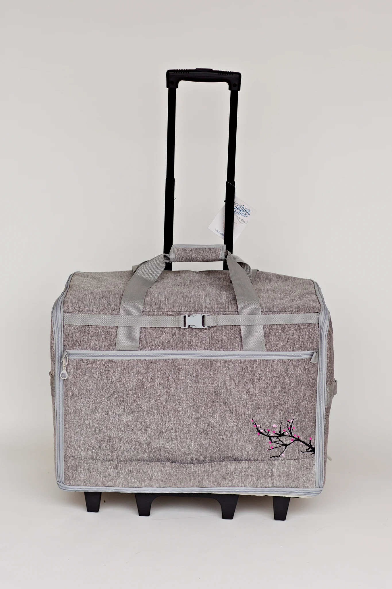 Bluefig Designer Series 23" Wheeled Sewing Machine Carrier DS23 Blossom