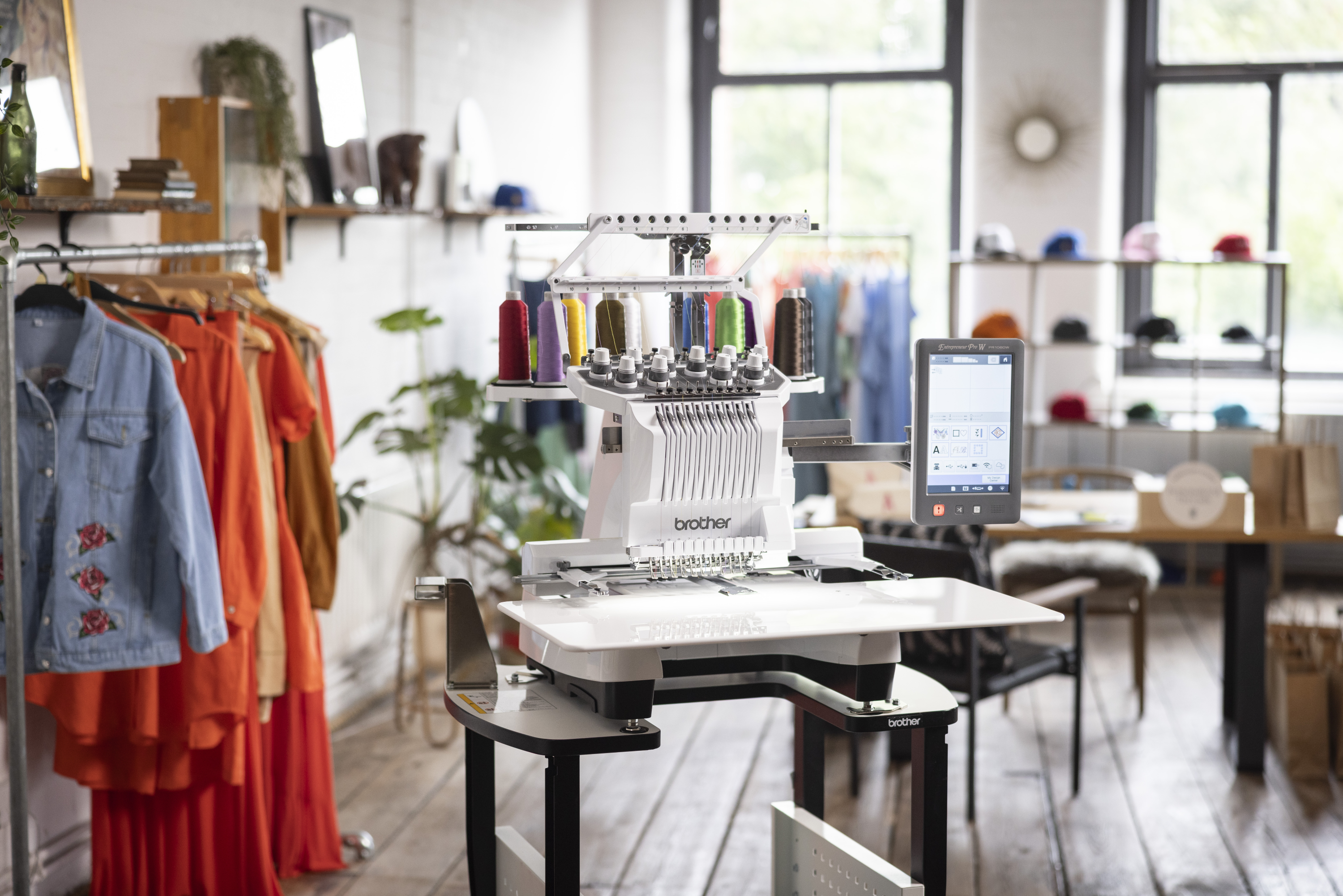 Brother Entrepreneur Pro W PR1060W 10 Needle Embroidery Machine