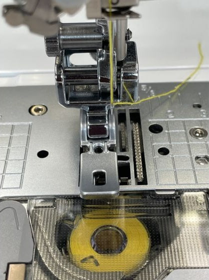 Brother High Shank Adjustable Zipper/Piping Foot SA227