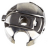 A polished bobbin case shown on a plain white background.