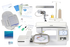 Brother Innov-is NQ1700E Embroidery Machine Accessory Bundle