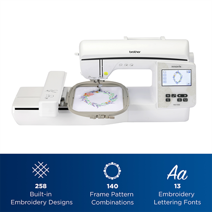 Brother Innov-is NQ1700E Embroidery Machine Main Features