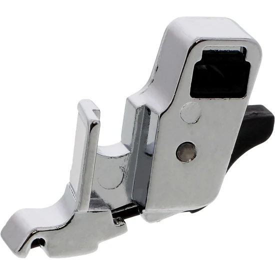 Metallic trigger mechanism on a white background