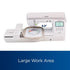 Brother NQ3550W Sewing and Embroidery Machine Large Work Area