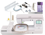 Brother NQ3550W Sewing and Embroidery Machine Quilting Bundle