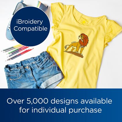 Brother NQ3550W Sewing and Embroidery Machine iBroidery Compatible