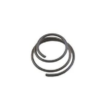 A single dark gray coil spring, likely a mechanical or automotive part, shown on a plain white background.
