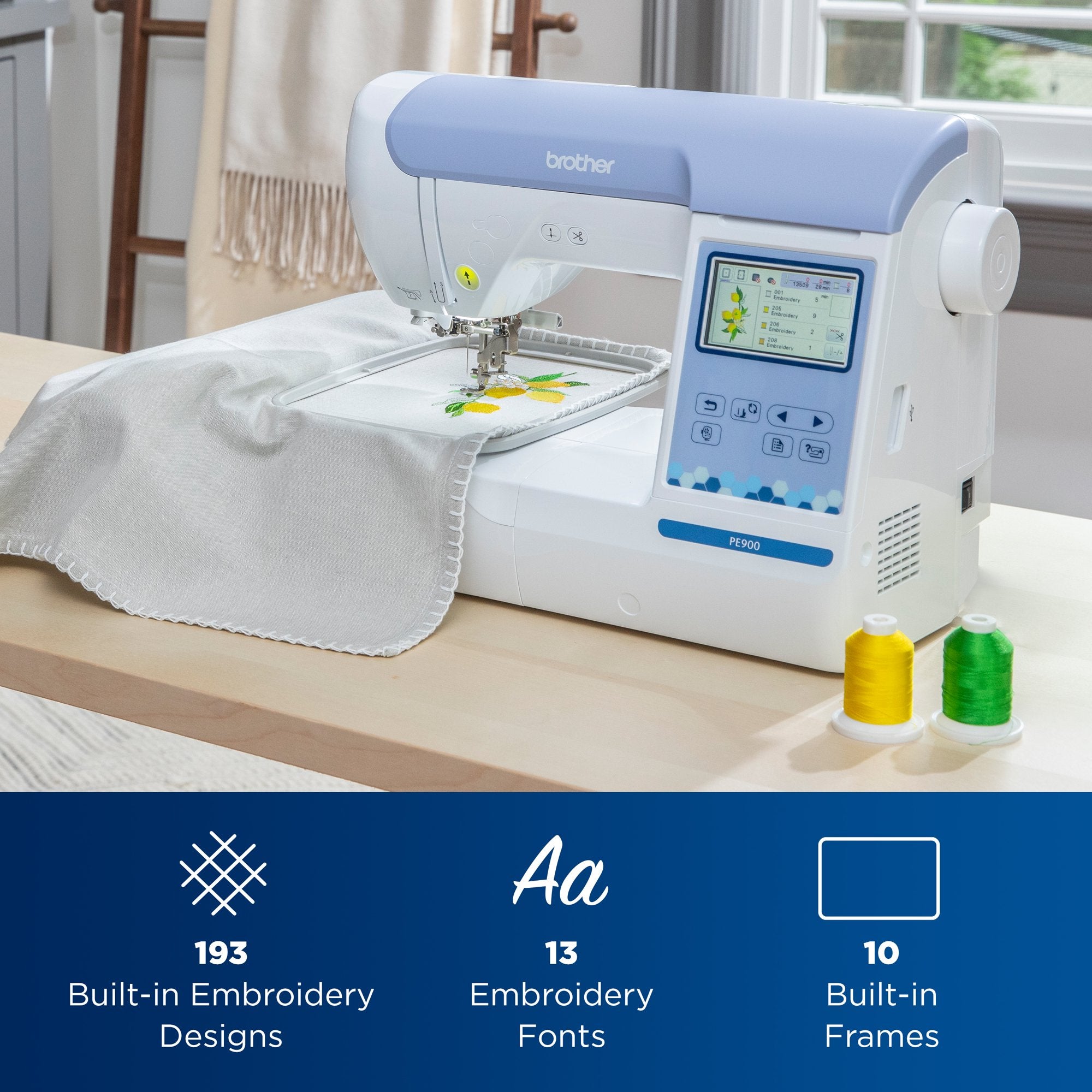 Brother PE900 Embroidery Machine Embroidery Designs