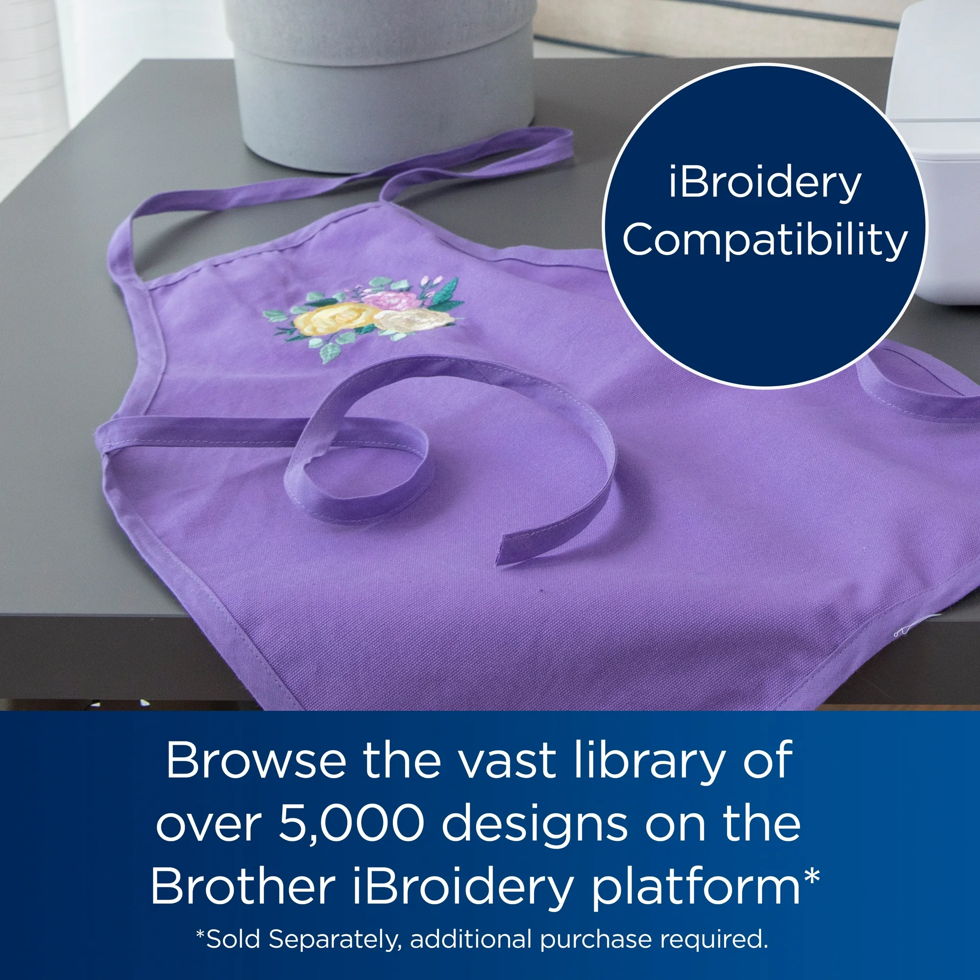 Brother PE900 Embroidery Machine iBroidery Compatability
