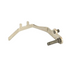 A small metal mechanical bracket or lever with a bolt and pin, shown on a plain white background.