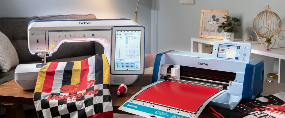 Brother SDX330D Disney ScanNCut Craft Cutting Machine and XP Connection