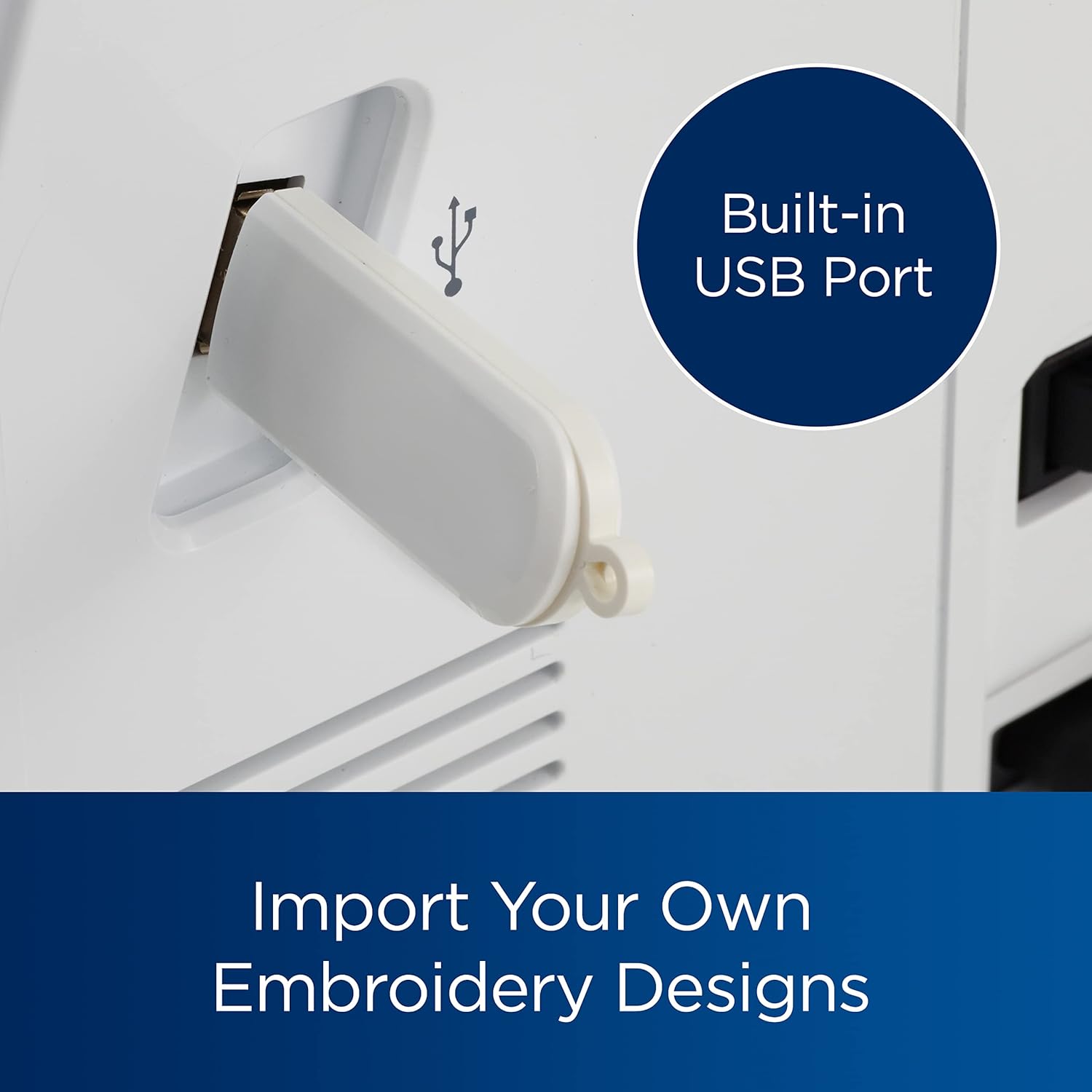 Brother SE700 Sewing and Embroidery Machine Built-in USB Port