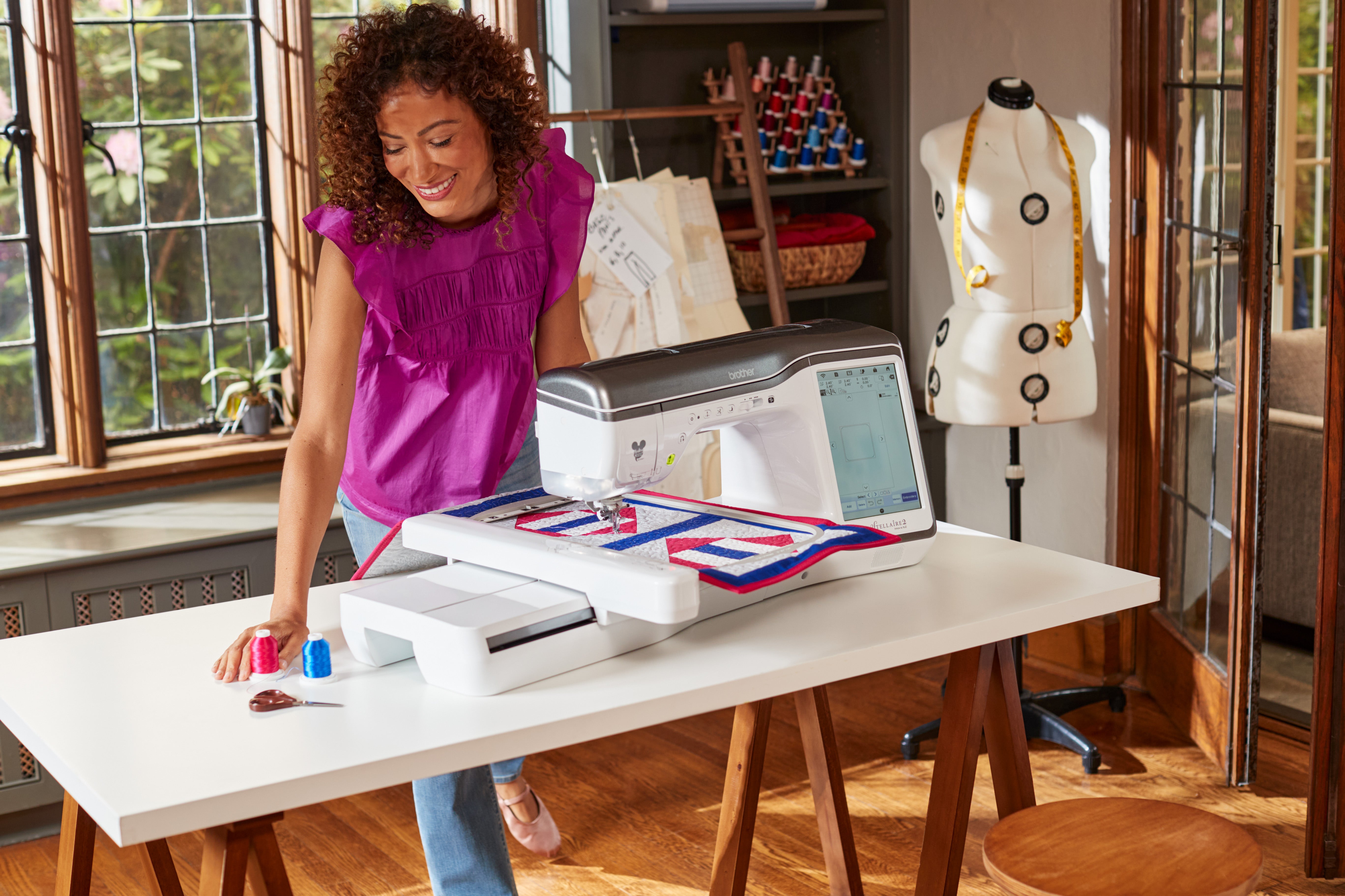 Brother Stellaire 2 Innov-is XJ2 Sewing and Embroidery Machine