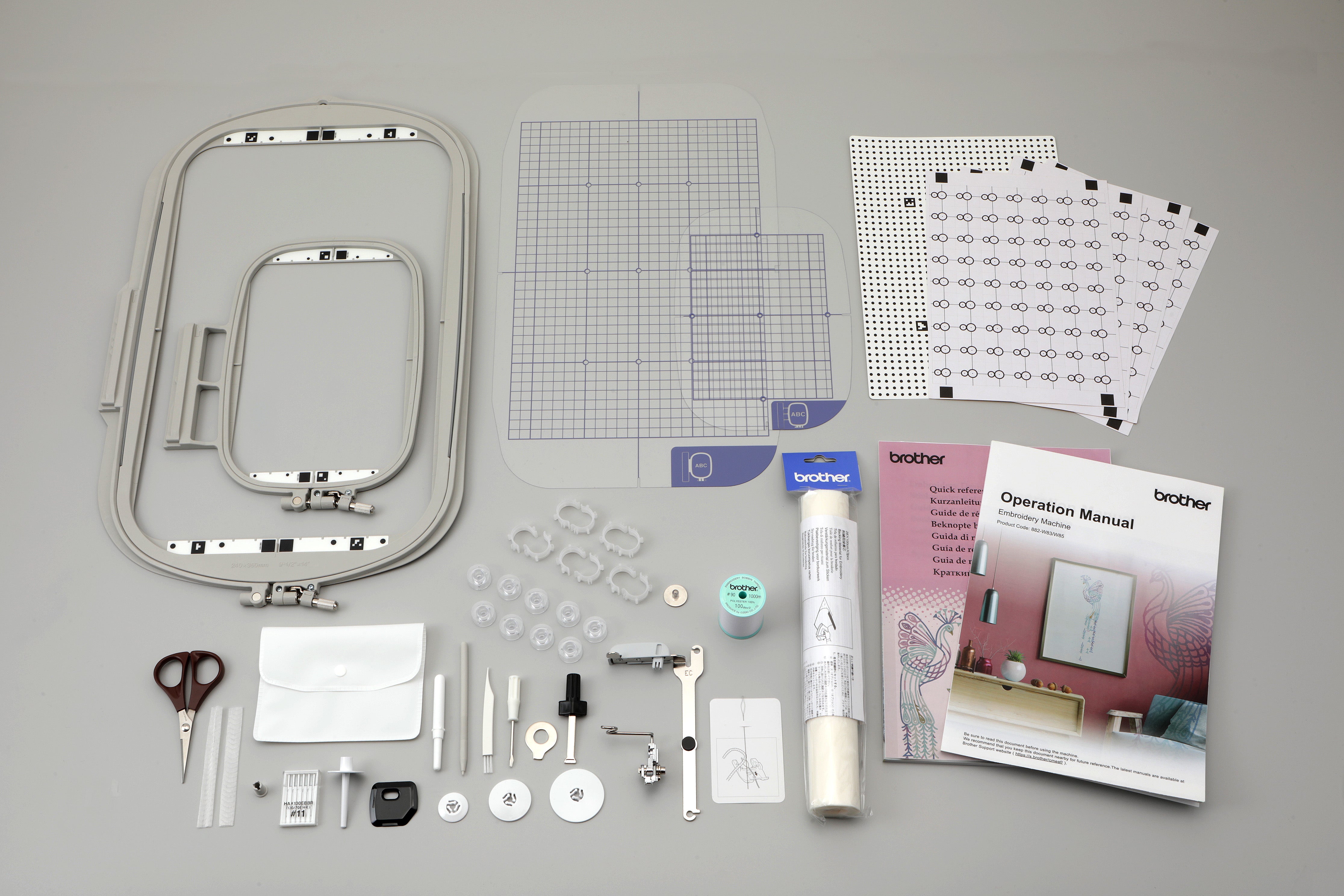 Brother Stellaire Innov-is XE2 Embroidery Machine Accessories