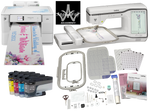 Brother Stellaire Innov-is XE2 Embroidery Machine PrintModa Bundle