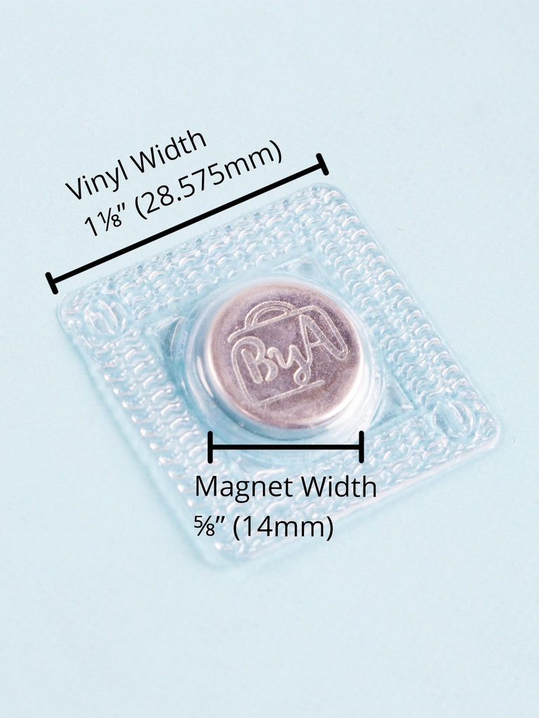 ByAnnie's 14mm Nickel Magnets 2pc Set HAR-MAG-N-TWO