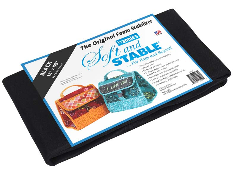 ByAnnie's Soft and Stable 18x58" Black Foam Stabilizer SS1018