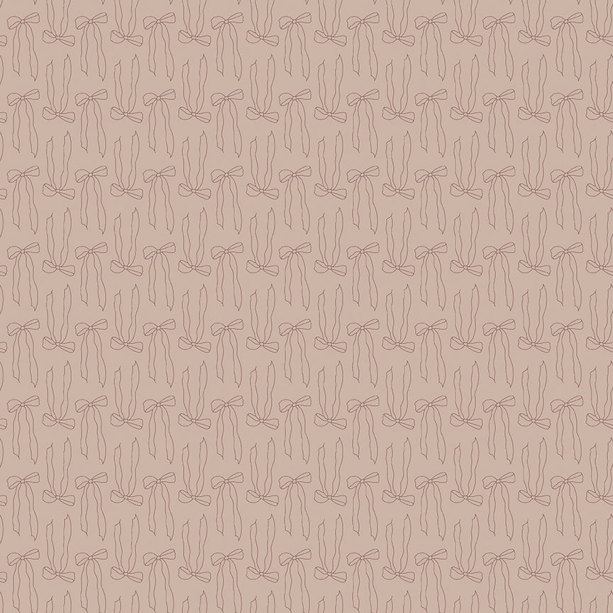 Fabric Riley Blake Doe Bows Charmed & Treasured by the Quarter Yard C18163-DOE