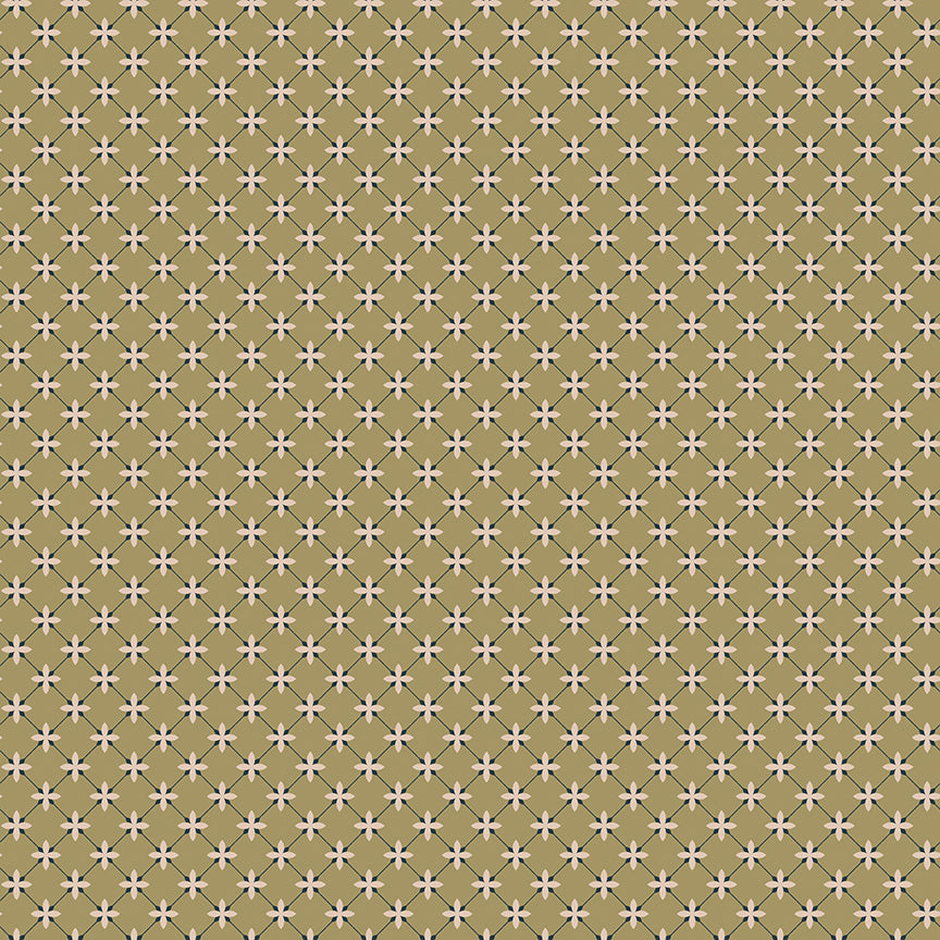 Fabric Riley Blake Lemongrass Stella Charmed & Treasured by the Quarter Yard C18164-LEMONGRASS