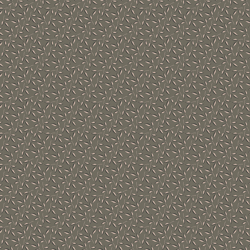 Fabric Riley Blake Gray Evergreen Charmed & Treasured by the Quarter Yard C18166-GRAY