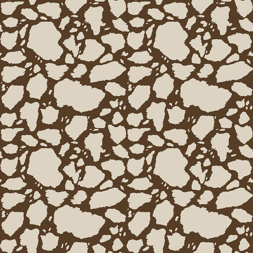 Fabric Riley Blake Tan Cow Patches The Homestead by the Quarter Yard C18233-TAN