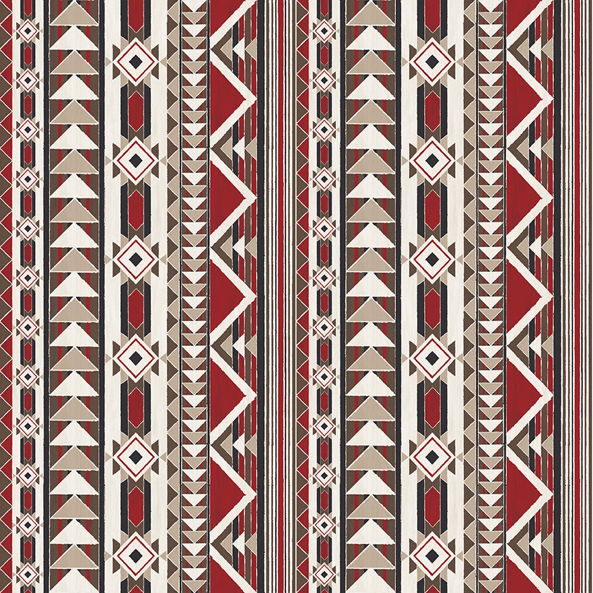 Fabric Riley Blake Red Blanket The Homestead by the Quarter Yard C18236-RED