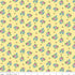 Fabric Riley Blake Yellow Scattered Floral Traditional 30's by the Quarter Yard C18248-YELLOW