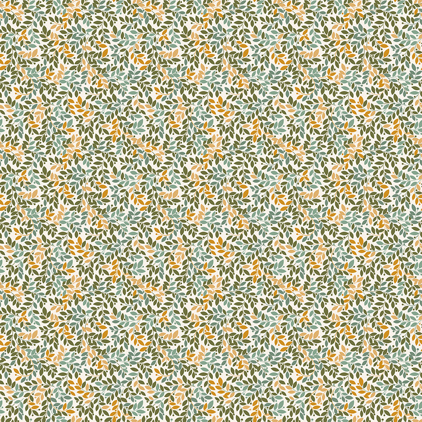 Fabric Riley Blake Cloud Leaves Worth Repeating by the Quarter Yard C18263-CLOUD