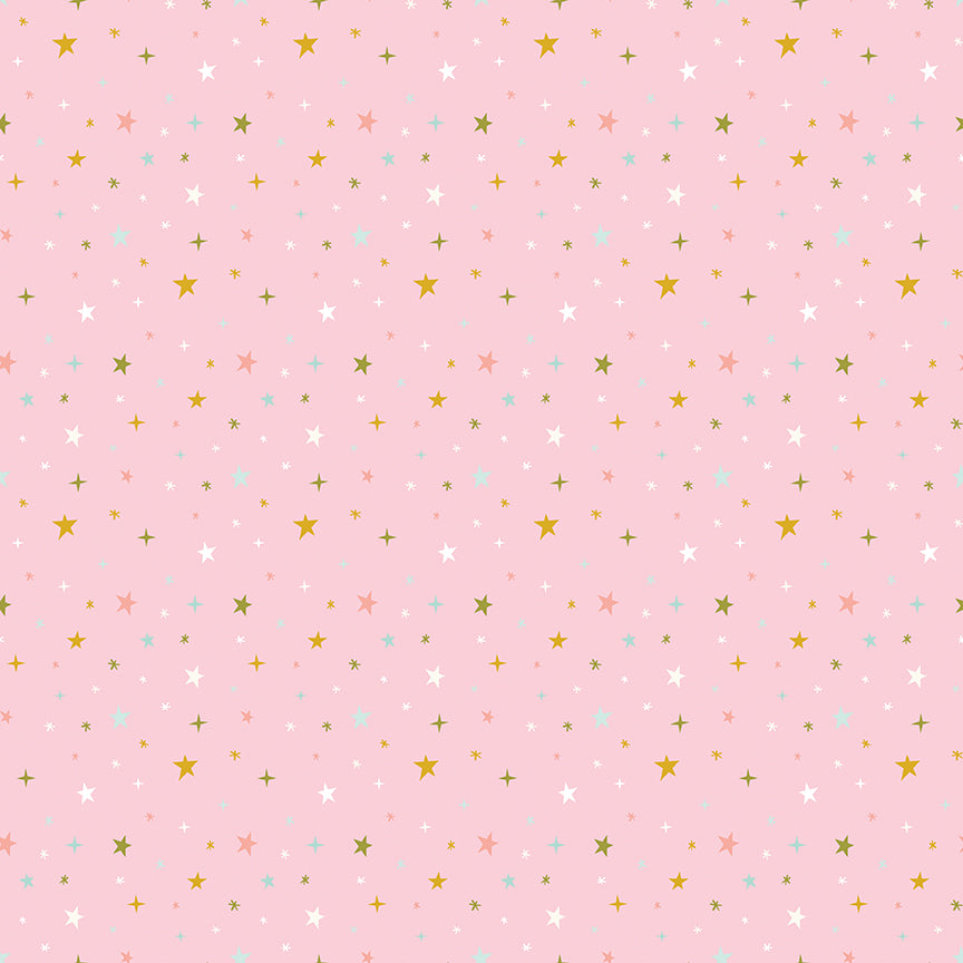 Fabric Riley Blake Petal Beyond the Stars Brave Your Way by the Quarter Yard C18314-PETAL