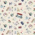 Fabric Riley Blake Cream Icons Cath Kidston Signature Collection by the Quarter Yard C18371-CREAM
