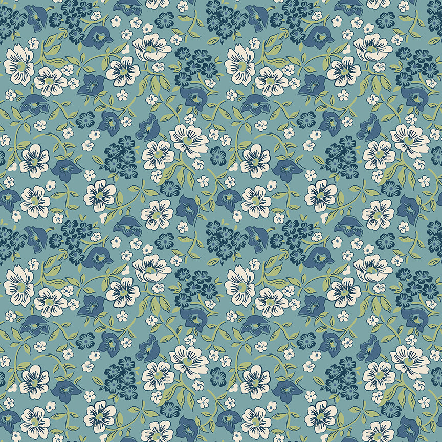 Fabric Riley Blake Cottage Heritage Family Reunion by the Quarter Yard C18390-COTTAGE