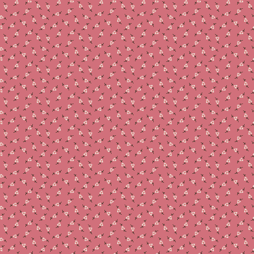 Fabric Riley Blake Tea Rose Remember Family Reunion by the Quarter Yard C18395-TEAROSE
